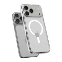 Spigen Cover Posteriore Ultra Ibrida con MagSafe Apple iPhone 17 Pro Max - Clear / White