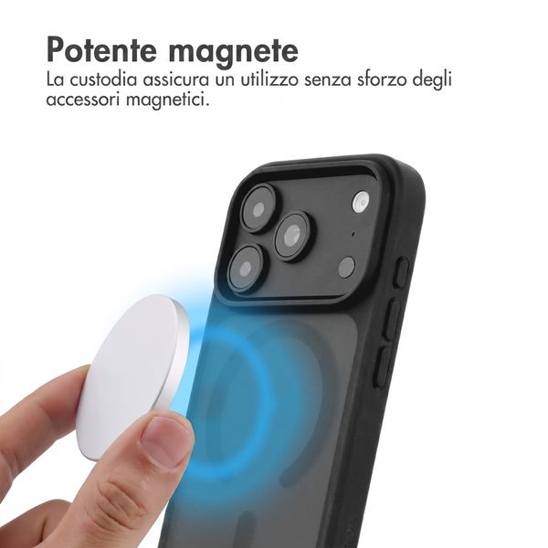imoshion Cover posteriore Color Guard con MagSafe Apple iPhone 18 Pro Max / 17 Pro Max - Nero