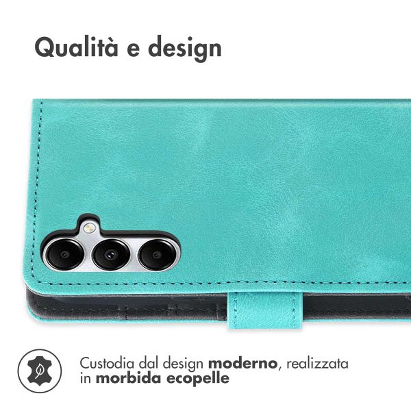 imoshion Cover a libro con Cordino Samsung Galaxy A26 - Turchese