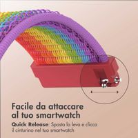 imoshion Cinturino in nylon  - Attacco universale 20 mm - Rainbow