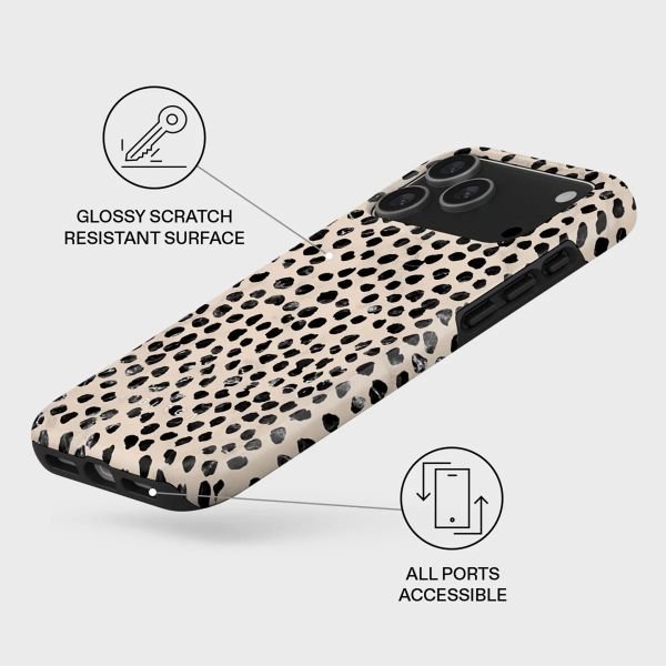 Burga Cover Posteriore Resistente con MagSafe Apple iPhone 17 Pro - Almond Latte