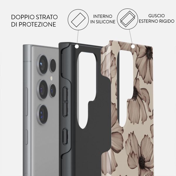 Burga Cover Posteriore Resistente Samsung Galaxy S24 Ultra - Barely Yours