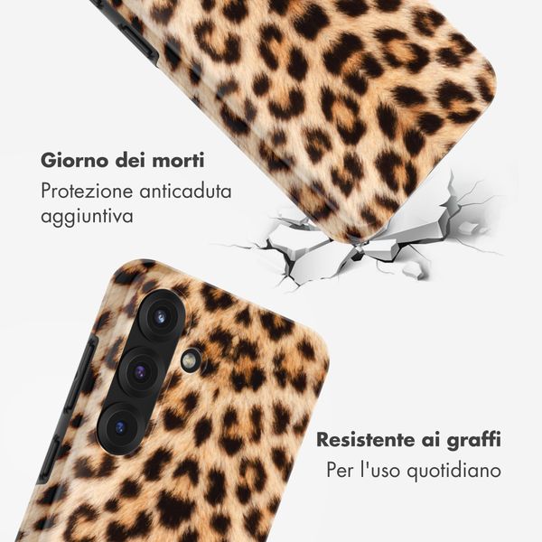 Selencia Cover posteriore Vivid con MagSafe Samsung Galaxy S25 - Wild Leo