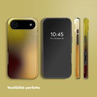 Selencia Cover posteriore Vivid con MagSafe Apple iPhone Air - Gradient Olive Dust