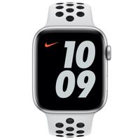 Apple Cinturino Nike Sport Apple Watch | 38/40/41/42 mm - Taglia S/M/L - Pure Platinum / Black
