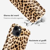 Selencia Cover posteriore Vivid con MagSafe Apple iPhone 13 - Wild Leo