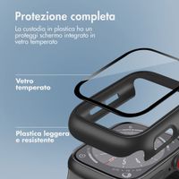 imoshion Cover rigida integrale Apple Watch 7 / 8 / 9 - 45 mm - Nero