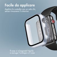 imoshion Cover rigida integrale Apple Watch 4 / 5 / 6 / SE - 44 mm - Argento