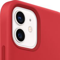 Apple Cover Posteriore in Silicone con MagSafe Apple iPhone 12 Mini - Red