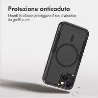 imoshion Cover posteriore con MagSafe Apple iPhone 15 - Nero