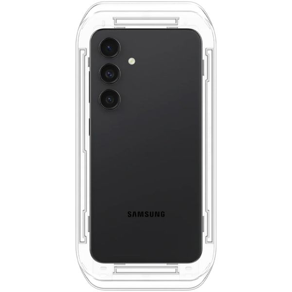 Spigen Vetro temperato GLAStR EZ Fit, confezione da 2 + Applicatore Samsung Galaxy S24 Plus / S25 Plus