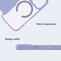 imoshion Bookcase trasparente con MagSafe Apple iPhone 17 Pro - Lilla