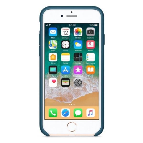 Apple Cover in Silicone Apple iPhone SE (2022 / 2020) / 8 / 7 - Cosmos Blue
