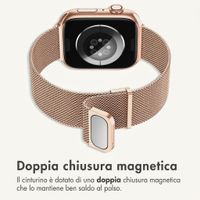 imoshion Cinturino milanese magnetico Apple Watch | 44/45/46/49 mm - Rose Gold