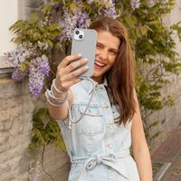 imoshion Cover in Silicone con Cordino Apple iPhone 14 Pro - Grigio chiaro