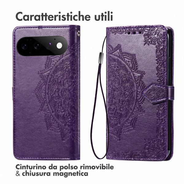 imoshion Cover a libro Mandala Google Pixel 11 Pro - Viola
