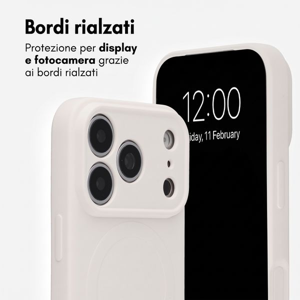 imoshion Cover Posteriore Colorata con MagSafe Apple iPhone 18 Pro / 17 Pro - Beige