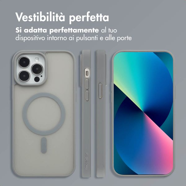 imoshion Cover posteriore Color Guard con MagSafe Apple iPhone 13 Pro Max - Grigio
