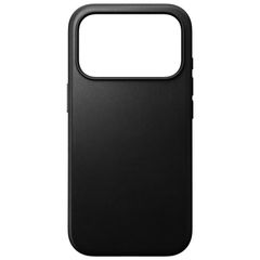 Nomad Cover in pelle moderna MagSafe Apple iPhone 18 Pro Max / 17 Pro Max - Black
