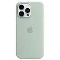 Apple Cover Posteriore in Silicone con MagSafe Apple iPhone 14 Pro Max - Succulent