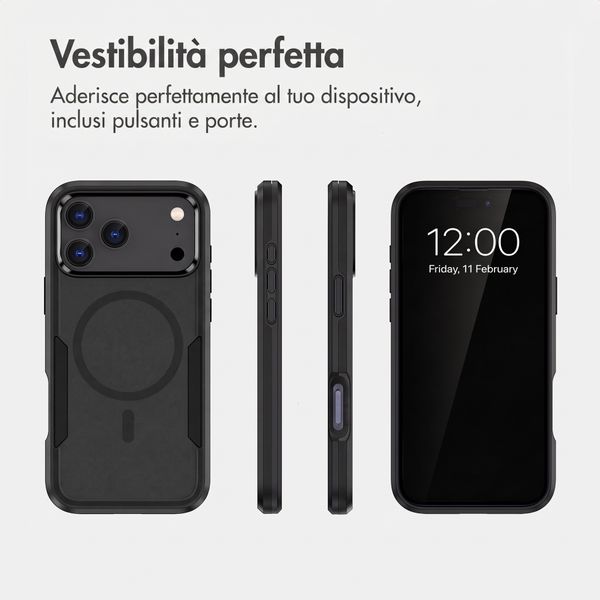 imoshion Cover posteriore con MagSafe Apple iPhone 18 Pro Max / 17 Pro Max - Nero
