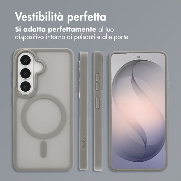 imoshion Cover posteriore Color Guard con MagSafe Samsung Galaxy S26 - Grigio