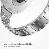 Selencia Cinturino Chain Samsung Galaxy Watch 9 (40/44mm) / Watch 8 (40/44mm) / Classic (46mm) - Argento