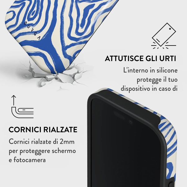 Burga Cover Posteriore Resistente Apple iPhone 16 Pro Max - Seven Seas