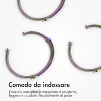 imoshion Cinturino milanese magnetico Apple Watch | 38/40/41/42 mm - Taglia S - Colorful