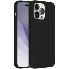 Accezz Cover in silicone liquido con MagSafe Apple iPhone 14 Pro Max - Nero