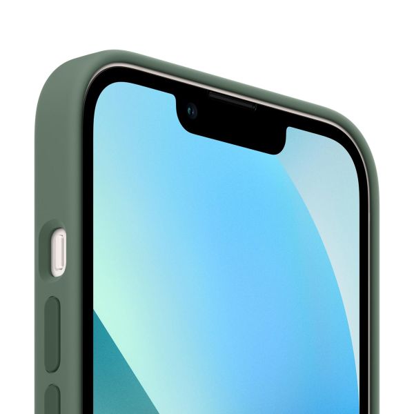 Apple Cover Posteriore in Silicone con MagSafe Apple iPhone 13 - Eucalyptus