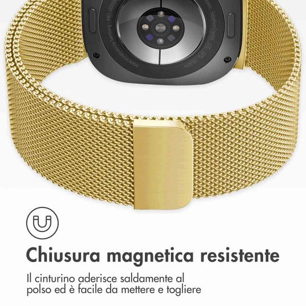 imoshion Cinturino milanese magnetico Samsung Galaxy Watch Ultra (2024/2025) - Oro