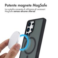 imoshion Cover posteriore Color Guard con MagSafe Samsung Galaxy S25 Ultra - Nero