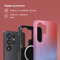 Selencia Cover posteriore Vivid con MagSafe Samsung Galaxy S26 Ultra - Gradient Soft Blush