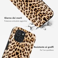 Selencia Cover posteriore Vivid con MagSafe Apple iPhone 15 - Wild Leo
