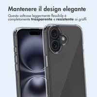 imoshion Cover posteriore protettiva Apple iPhone 16 - Trasparente