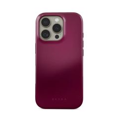 Burga Cover Posteriore Resistente con MagSafe Apple iPhone 16 Pro - Dark Cherry