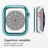 Accezz 2x pellicola protettiva con applicatore Apple Watch Series 4-6 / SE - 40 mm