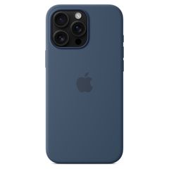Apple Cover Posteriore in Silicone con MagSafe Apple iPhone 16 Pro Max - Denim