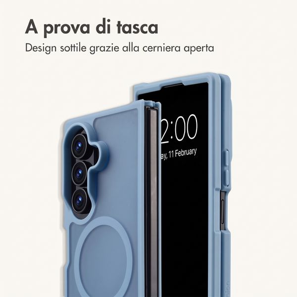 imoshion Cover posteriore Color Guard con MagSafe Samsung Galaxy Z Fold 8 Ultra - Azzurro