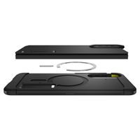 Spigen Cover Posteriore Corazzata Tough con MagSafe Samsung Galaxy S25 Edge - Nero