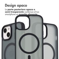 imoshion Cover posteriore Color Guard con MagSafe Apple iPhone 14 / 13 - Nero