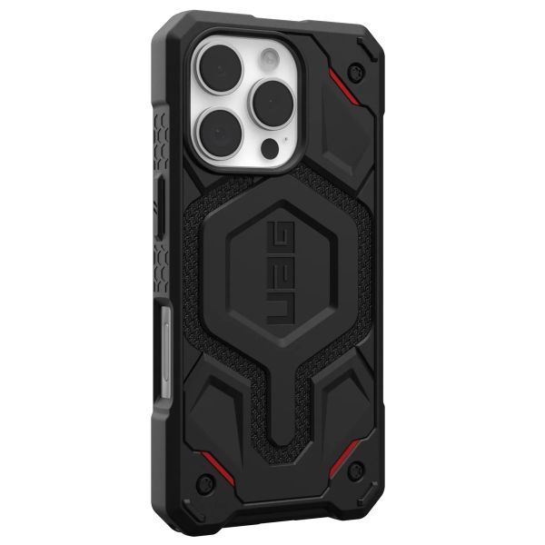 UAG Cover Posteriore Monarch Pro Apple iPhone 16 Pro - Kevlar Black