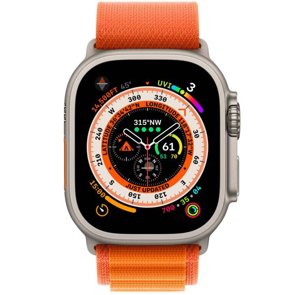 Apple Cinturino Alpine Loop Apple Watch | 44/45/46/49 mm - Taglia M - Orange