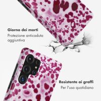 Selencia Cover posteriore Vivid con MagSafe Samsung Galaxy S25 Ultra - Cosmic Orchid