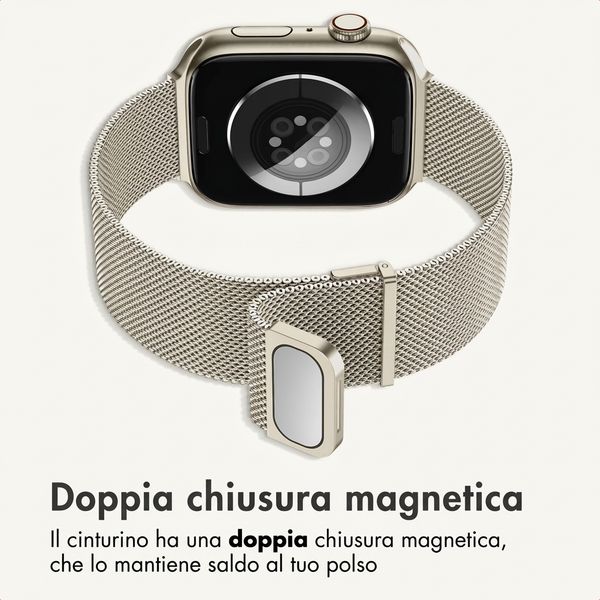 imoshion Cinturino milanese magnetico Apple Watch | 38/40/41/42 mm - Starlight