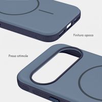 imoshion Cover posteriore Color con Thin MagSafe Ring Google Pixel 11 / 11 Pro / 10 / 10 Pro - Blu scuro