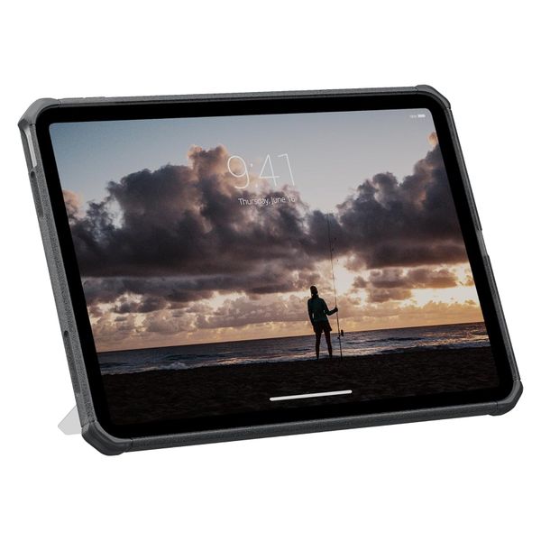 UAG Custodia posteriore Scout Plus con supporto Apple iPad 11 (2025) 11 pollici A16 / iPad 10 (2022) 10.9 pollici - Ash