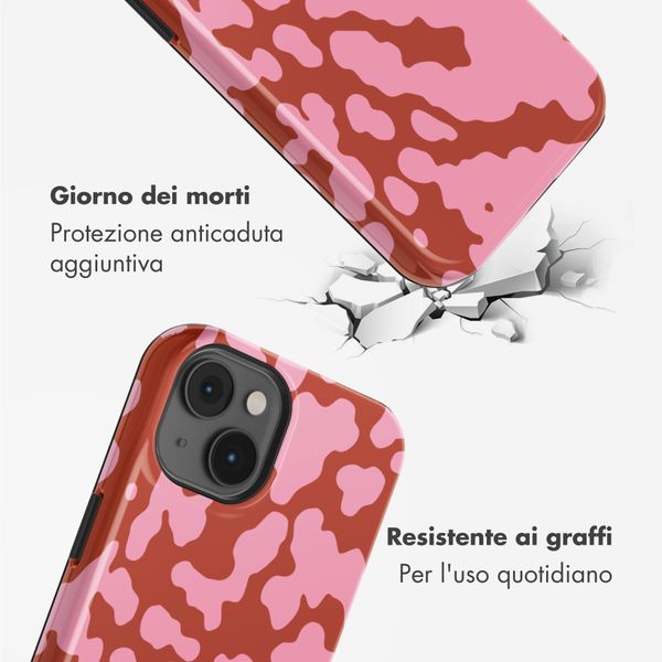 Selencia Cover posteriore Vivid con MagSafe Apple iPhone 14 - Moo’d Blush Pink