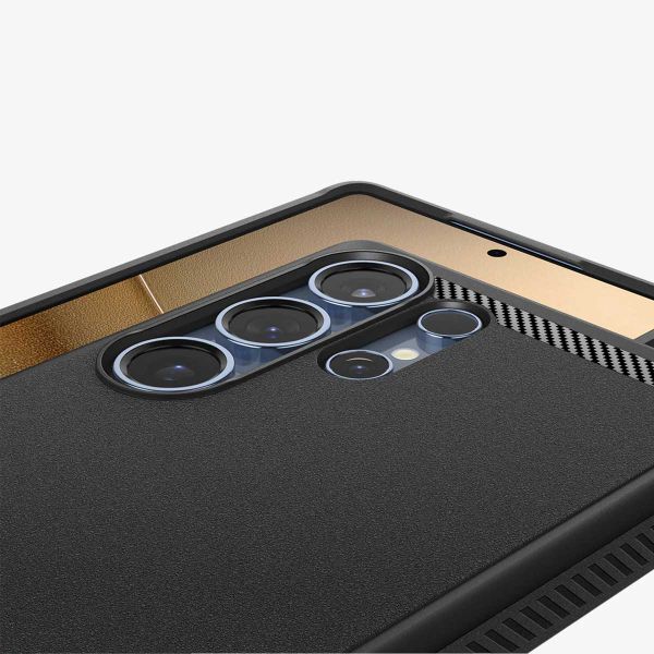 Spigen Cover Rugged Armor con MagSafe Samsung Galaxy S25 Ultra - Matte Black